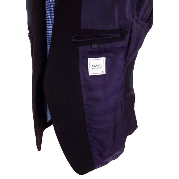Vassi Black Label Cashmere Sport Jacket Size 40 Reg Mens - Picture 11 of 15